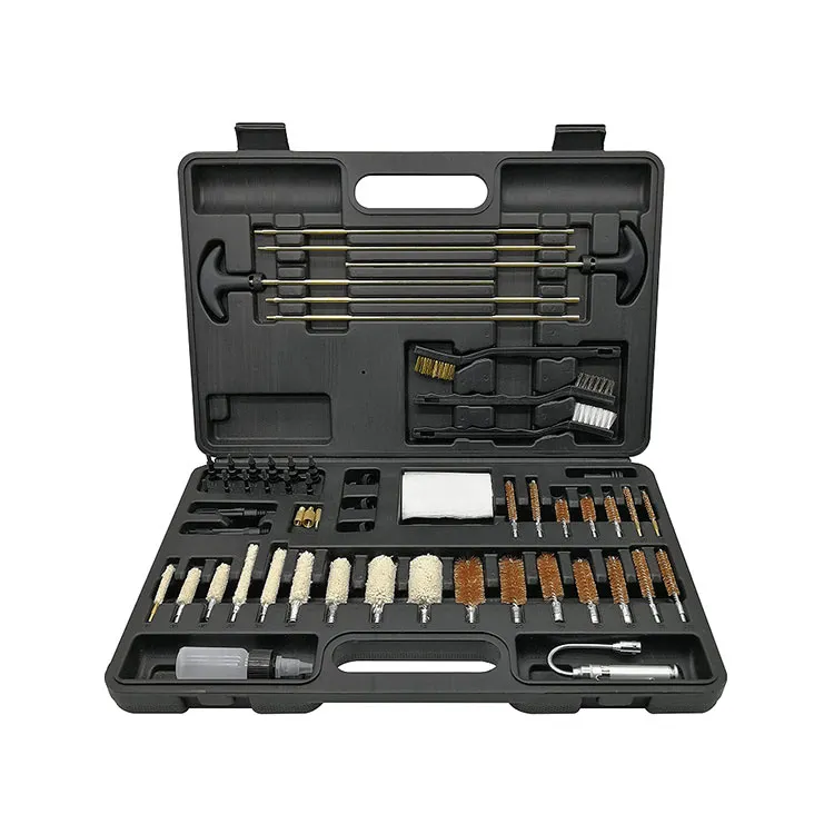 Ano ang gear na kailangan mong itayo ang mahahalagang kit na naglilinis ng baril?