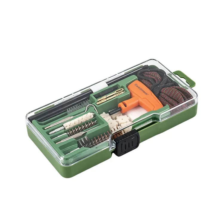 AR-15 Cleaning Kit na may 25 Cal Gun Rope