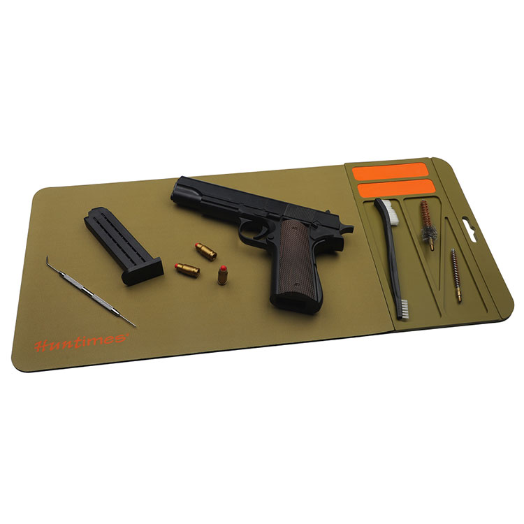 Baril Maintenance Mat para sa Handgun